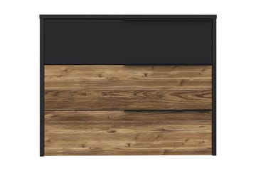 Vergina Byrå 42x100 cm - Brun/Svart - Förvaring - Förvaringsmöbler - Byrå
