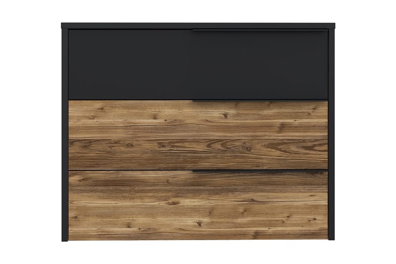 Vergina Byrå 42x100 cm - Brun/Svart - Förvaring - Förvaringsmöbler - Byrå