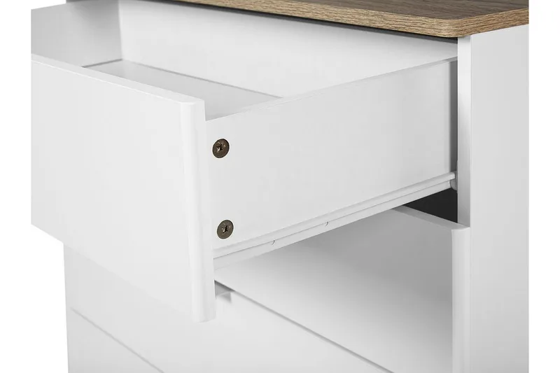 Walpi Byrå 79 cm - Vit - Förvaring - Förvaringsmöbler - Byrå - Hallbyrå