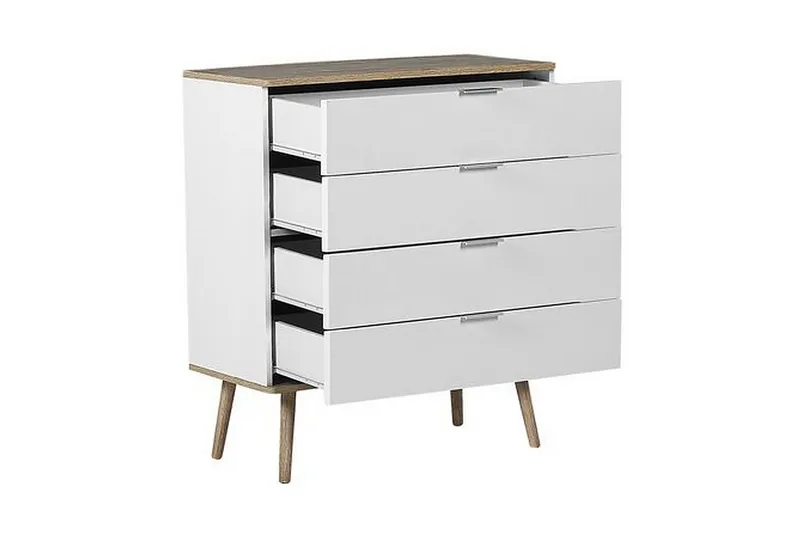 Walpi Byrå 79 cm - Vit - Förvaring - Förvaringsmöbler - Byrå - Hallbyrå