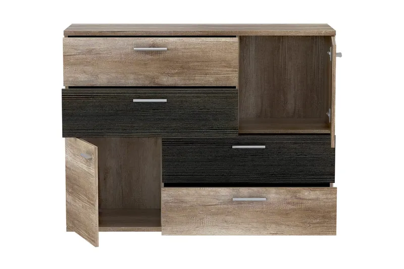 Waunifor Byrå 125 cm - Brun - Förvaring - Förvaringsmöbler - Byrå
