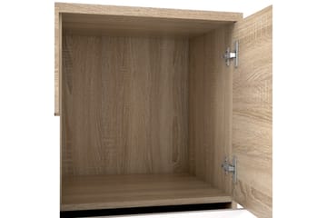 Waunifor Byrå 125 cm - Brun/Vit - Förvaring - Förvaringsmöbler - Byrå