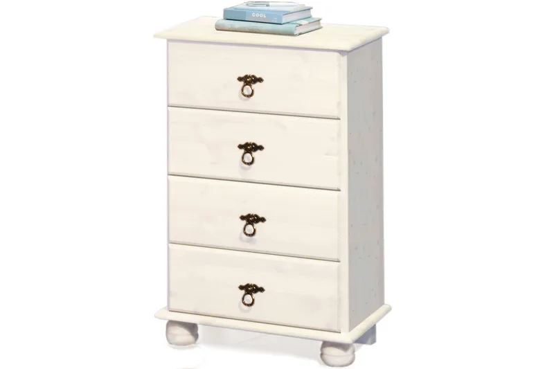 Welton Byrå 50x80 cm - Vit - Förvaring - Förvaringsmöbler - Byrå - Hallbyrå