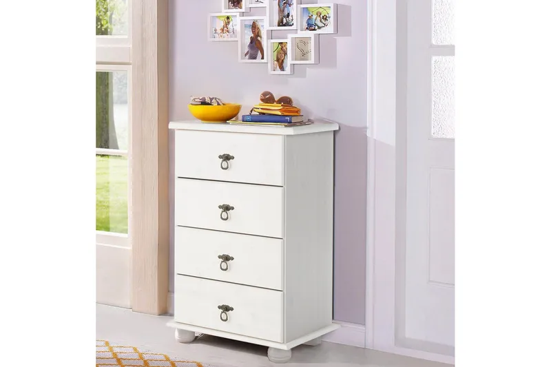 Welton Byrå 50x80 cm - Vit - F örvaring - Förvaringsmöbler - Byrå - Hallbyrå