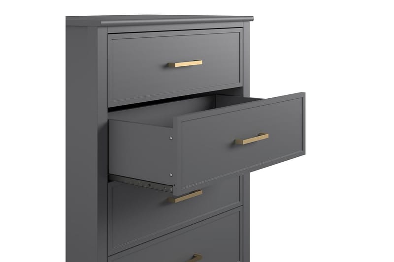 Westerleigh Byrå 76x50 cm Grafitgrå - CosmoLiving - Förvaring - Förvaringsmöbler - Byrå - Hallbyrå