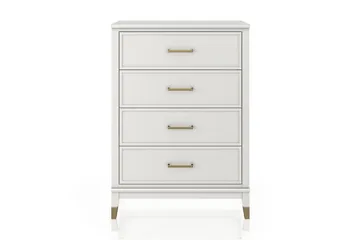 Westerleigh Byrå 76x50 cm Vit - Förvaring - Förvaringsmöbler - Byrå - Hallbyrå