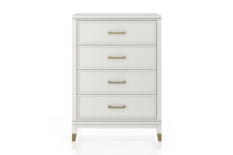Westerleigh Byrå 76x50 cm Vit - Förvaring - Förvaringsmöbler - Byrå - Hallbyrå