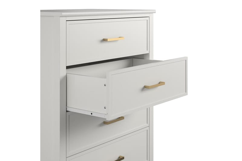 Westerleigh Byrå 76x50 cm Vit - Förvaring - Förvaringsmöbler - Byrå - Hallbyrå