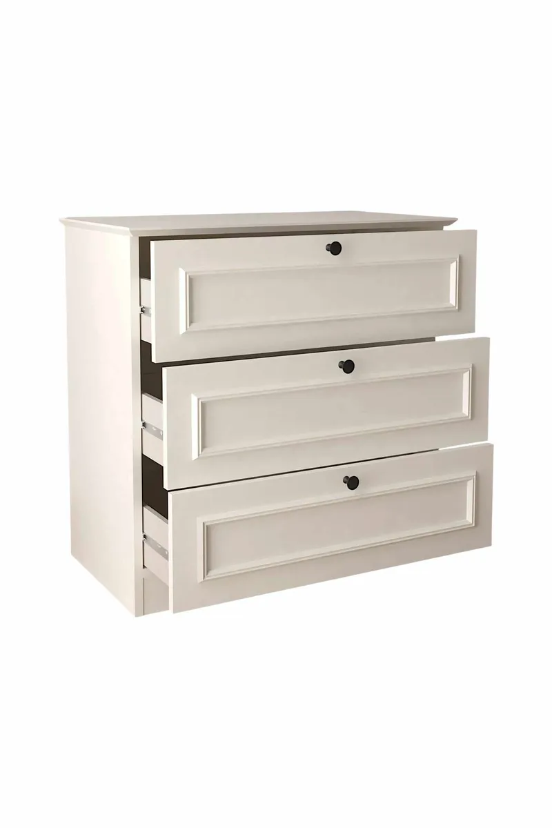 Wonthaggi Byrå 78 cm - Vit - Förvaring - Förvaringsmöbler - Byrå - Hallbyrå