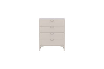 Byrå Piring - Beige, 40x78x98 - Förvaring - Förvaringsmöbler - Byrå - Hallbyrå