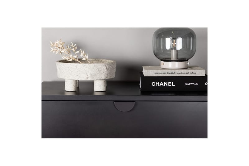 Byrå Piring - Svart, 40x78x98 - Förvaring - Förvaringsmöbler - Byrå