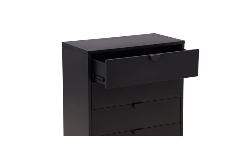 Byrå Piring - Svart, 40x78x98 - Förvaring - Förvaringsmöbler - Byrå - Hallbyrå