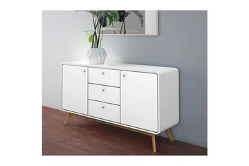 Cassie Skänk i Trä - Vit - Förvaring - Förvaringsmöbler - Sideboard & skänk