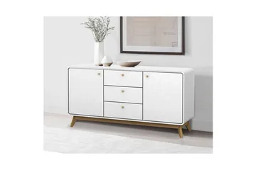 Cassie Skänk i Trä - Vit - Förvaring - Förvaringsmöbler - Sideboard & skänk