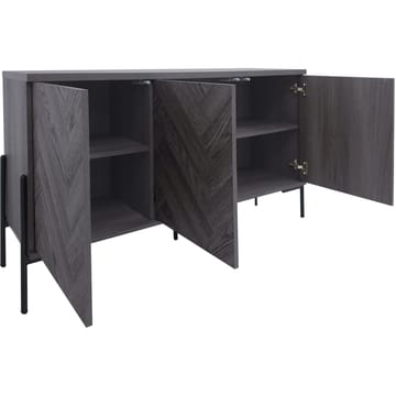 Charlene Skänk 130x75 cm - Grå fiskbensek / grå ek - Förvaring - Förvaringsmöbler - Sideboard & skänk