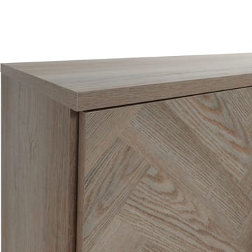 Charlene Skänk 130x75 cm - Naturfärgad fiskbensek / naturek - Förvaring - Förvaringsmöbler - Sideboard & skänk