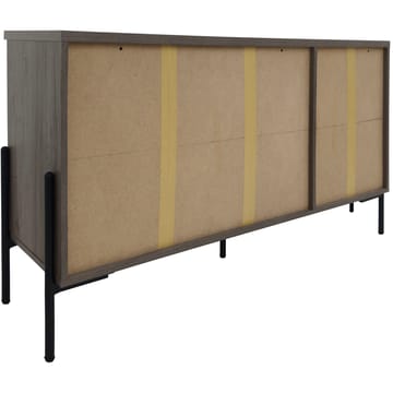 Charlene Skänk 130x75 cm - Vit fiskbensek / vit ek - Förvaring - Förvaringsmöbler - Sideboard & skänk
