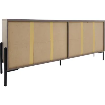 Charlene Skänk 175x75 cm - Naturfärgad fiskbensek / naturek - Förvaring - Förvaringsmöbler - Sideboard & skänk