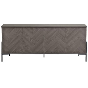 Charlene Skänk 175x75 cm - Vit fiskbensek / vit ek - Förvaring - Förvaringsmöbler - Sideboard & skänk