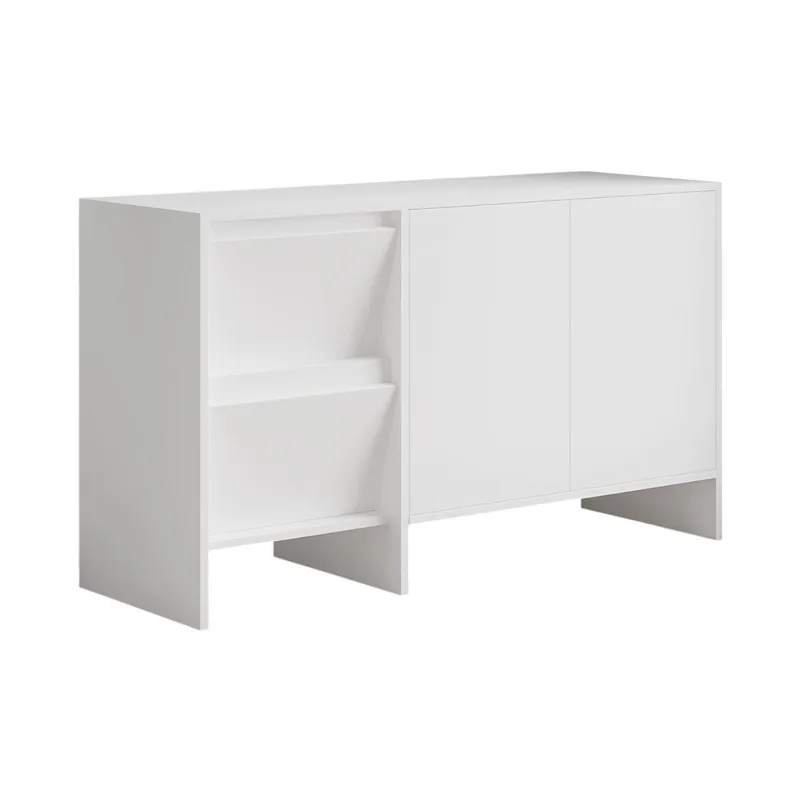 Crala Konsol 130x81,8x44 cm - Vit - Förvaring - Förvaringsmöbler - Sideboard & skänk