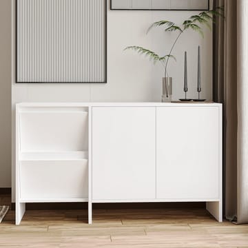Crala Konsol 130x81,8x44 cm - Vit - Förvaring - Förvaringsmöbler - Sideboard & skänk