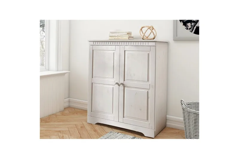 Cubrix Skänk i Trä - Vit - Förvaring - Förvaringsmöbler - Sideboard & skänk