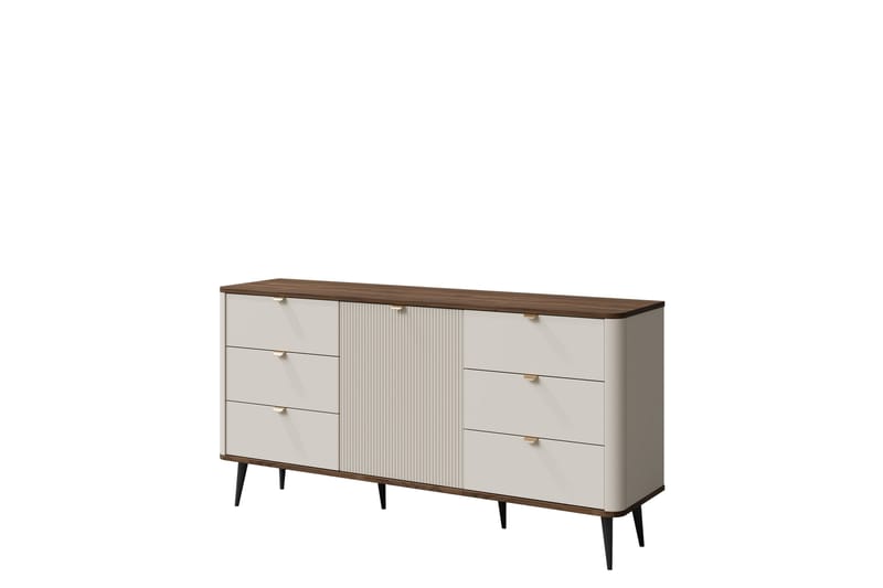 Cucina Skänk 160x40 cm - Beige - Förvaring - Förvaringsmöbler - Sideboard & skänk