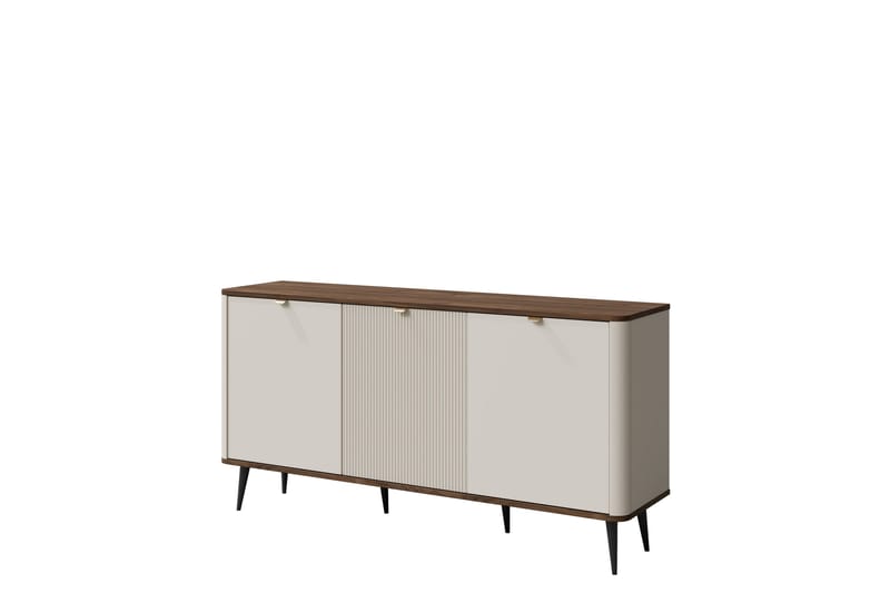 Cucina Skänk 160x40 cm - Beige/Brun - Förvaring - Förvaringsmöbler - Sideboard & skänk
