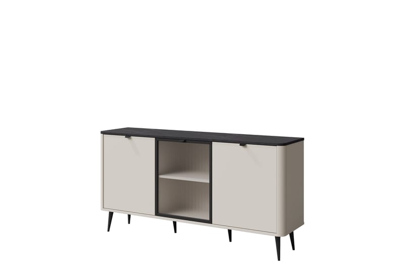 Cucina Skänk 160x40 cm - Beige/Grå - Förvaring - Förvaringsmöbler - Sideboard & skänk