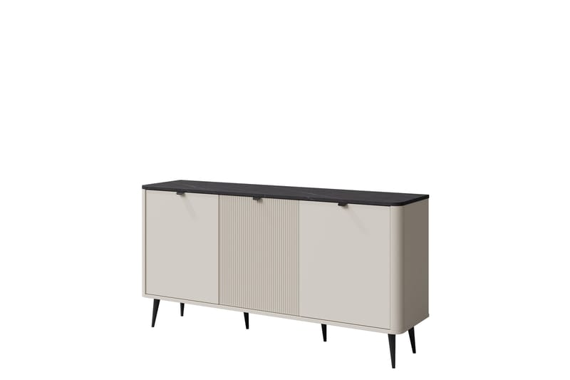 Cucina Skänk 160x40 cm - Beige/Grå - Förvaring - Förvaringsmöbler - Sideboard & skänk