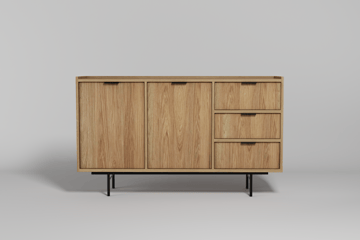 Dravo Skänk 90x150 cm - Naturlig hickory - Förvaring - Förvaringsmöbler - Sideboard & skänk
