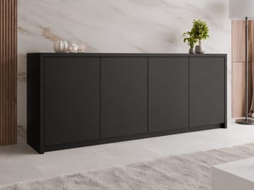 Driva Skänk 198 cm - Svart - Förvaring - Förvaringsmöbler - Sideboard & skänk
