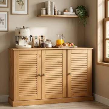 Edith Skänk 125x80 cm i Trä - Brun - Förvaring - Förvaringsmöbler - Sideboard & skänk
