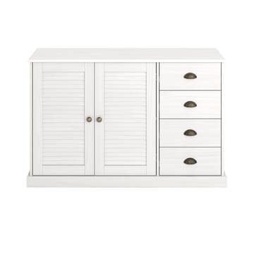 Edith Skänk 125x80 cm i Trä - Vit - Förvaring - Förvaringsmöbler - Sideboard & skänk