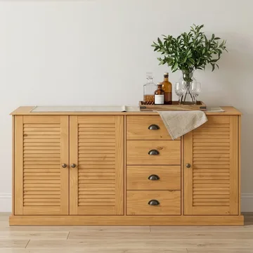 Edith Skänk 166x80 cm - Betsad/vaxad - Förvaring - Förvaringsmöbler - Sideboard & skänk