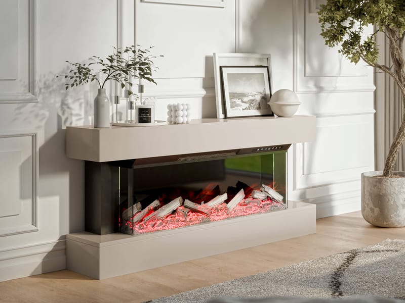 Erylin Elektrisk Eldstad 120 cm - Inredning - Kaminer - Kamin utan skorsten - Elkaminer