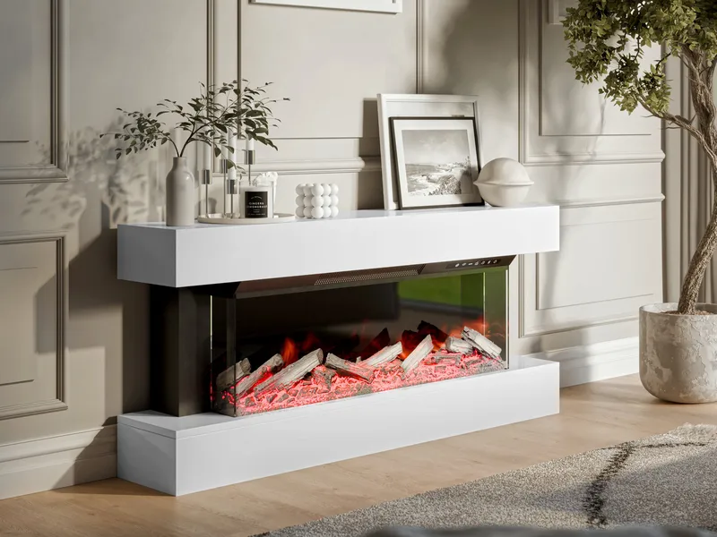 Erylin Elektrisk Eldstad 120 cm - Inredning - Kaminer - Kamin utan skorsten - Elkaminer