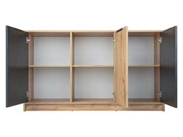 Escaldes Skänk 138 cm - brun, svart - Förvaring - Förvaringsmöbler - Sideboard & skänk