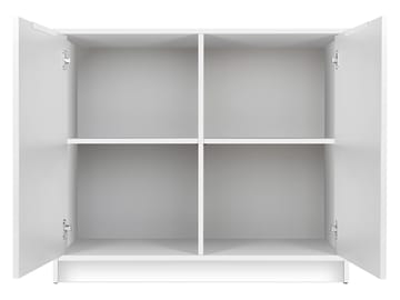 Escaldes Skänk 94 cm - brun, vit - Förvaring - Förvaringsmöbler - Sideboard & skänk