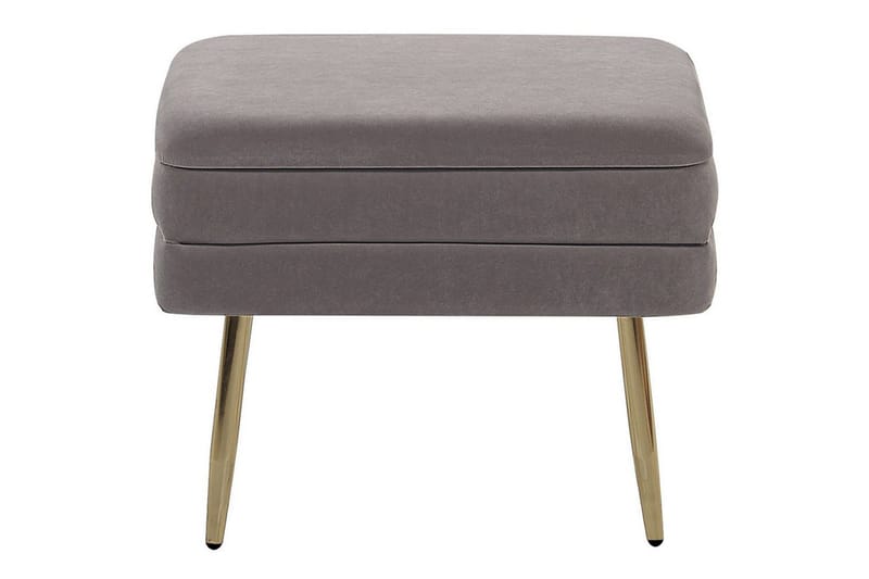 Förvaringsbänk Odessa Grå/guld - Grå/guld - Förvaring - Förvaringsmöbler - Förvaringskista