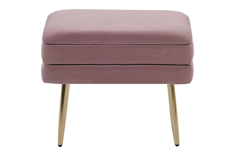 Förvaringsbänk Odessa Rosa/guld - Rosa/guld - Förvaring - Förvaringsmöbler - Förvaringskista