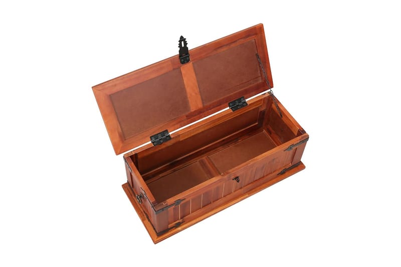 Förvaringskista 60x25x22 cm massivt akaciaträ - Brun - Förvaring - Förvaringsmöbler - Förvaringskista