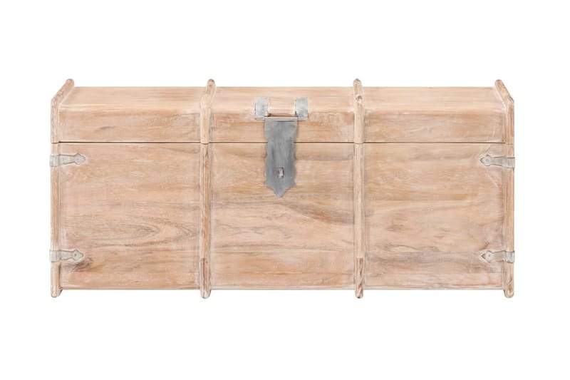 Förvaringskista 90x40x40 cm massivt akaciaträ - Brun - Förvaring - Förvaringsmöbler - Förvaringskista