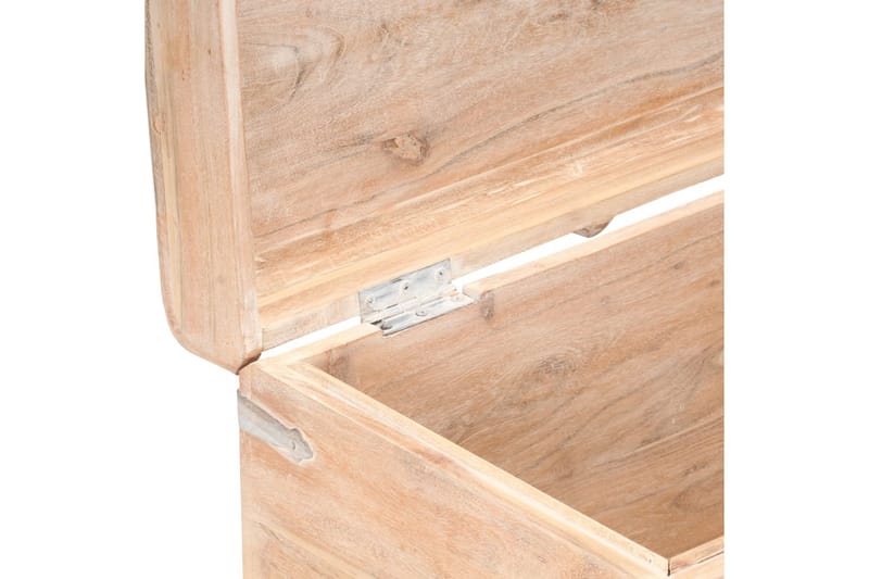 Förvaringskista 90x40x40 cm massivt akaciaträ - Brun - Förvaring - Förvaringsmöbler - Förvaringskista