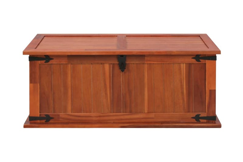 Förvaringskista 90x45x40 cm massivt akaciaträ - Brun - Förvaring - Förvaringsmöbler - Förvaringskista
