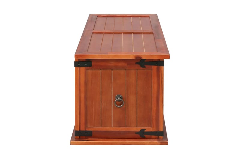 Förvaringskista 90x45x40 cm massivt akaciaträ - Brun - Förvaring - Förvaringsmöbler - Förvaringskista