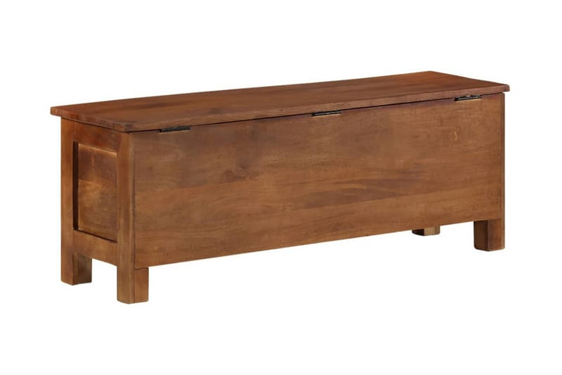 Förvaringslåda 110x30x40 cm massivt mangoträ - Brun - Förvaring - Förvaringsmöbler - Förvaringskista