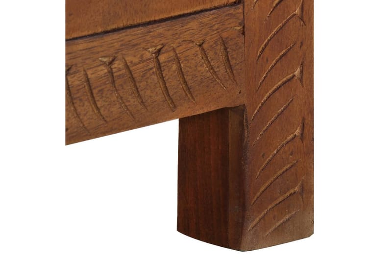 Förvaringslåda 110x30x40 cm massivt mangoträ - Brun - Förvaring - Förvaringsmöbler - Förvaringskista