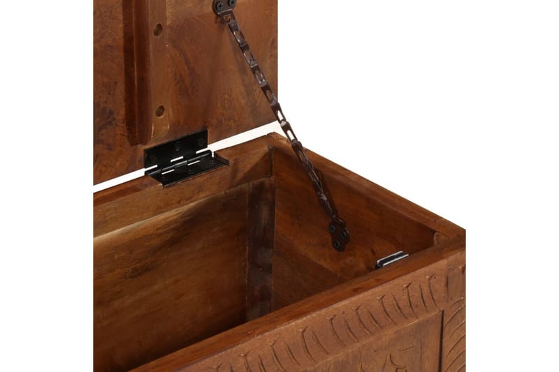 Förvaringslåda 110x30x40 cm massivt mangoträ - Brun - Förvaring - Förvaringsmöbler - Förvaringskista