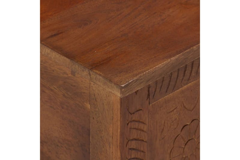 Förvaringslåda 110x30x40 cm massivt mangoträ - Brun - Förvaring - Förvaringsmöbler - Förvaringskista
